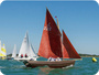 Cornisch Crabber Coble (met Trailer) - barco de vela