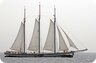 Klipper 3 Mast - Segelboot