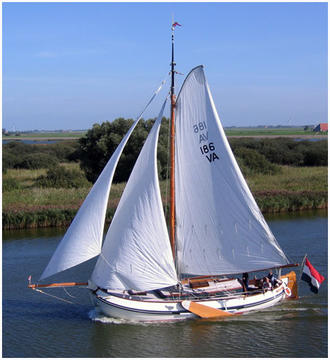 zeilboot Lemsteraak "Bellefleur" 13 m Afbeelding 1
