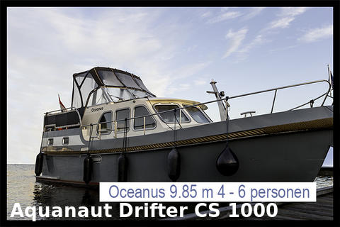 Motorboot Aquanaut Drifter CS 1000 Bild 1