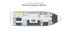 barco de motor Schiffart Wellness Kotterjacht imagen 10